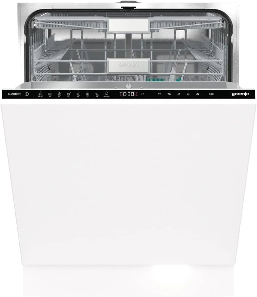 Gorenje Geschirrspüler, 6 L, 6 Programme, 39 dB, vollintegriert, Edelstahl, 16 Maßgedecke, Gorenje - Vollintegrierbarer Einbaugeschirrspüler