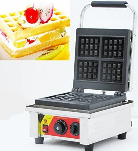 Toaster, 220 V, cgoldenwall np-539, cgoldenwall np-539 4 Rechteck Waffelautomat Grid Waffle Baker Quadratisch Maschine Haften gewerblichen Belgische