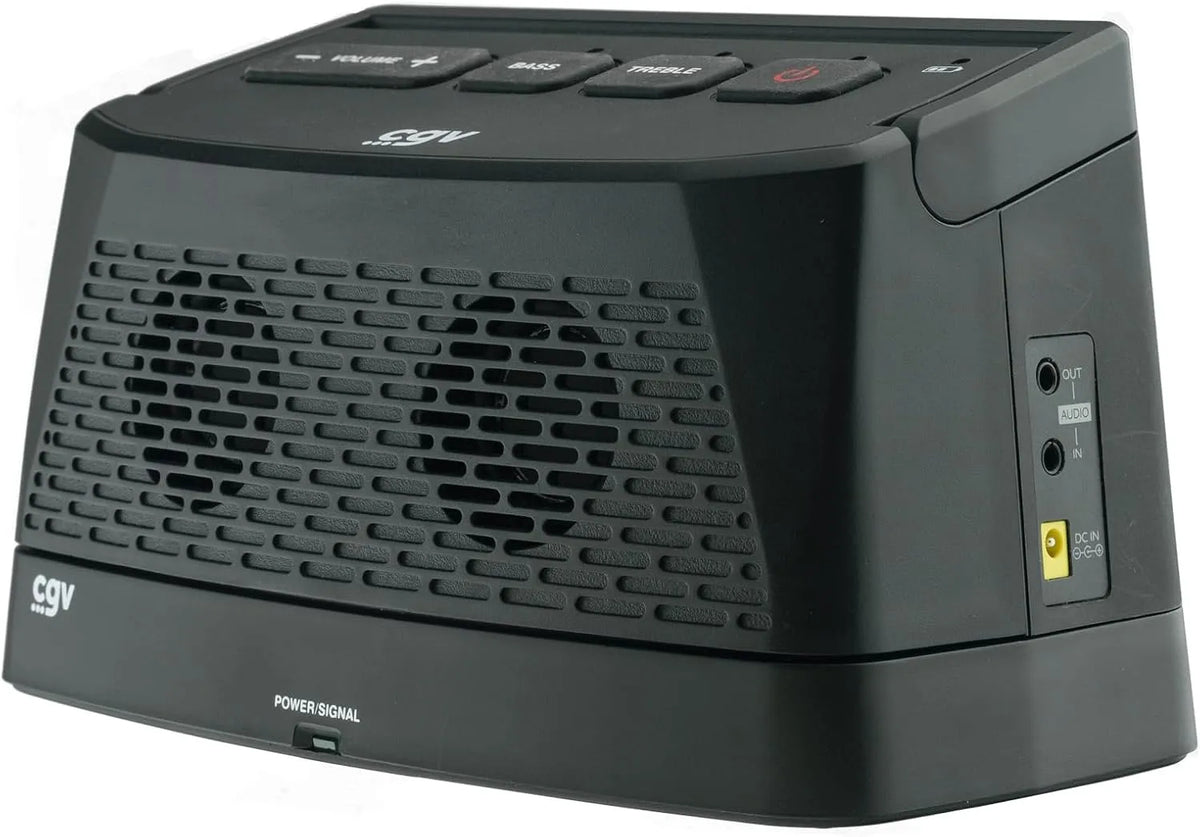 Smart TV, Fernseher, tragbar, kabelloser HiFi-TV-Lautsprecher, CGV My Speaker TV, Sprachverstärkung für Senioren und Hörgeschädigte