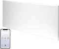 Elektroheizung IP24C, 1000 W, WLAN, LCD-Display, Weiß, Konvektor Heizung Elektrisch Intelligente Wifi, Adax Neo H Elektroheizung Wandmontage
