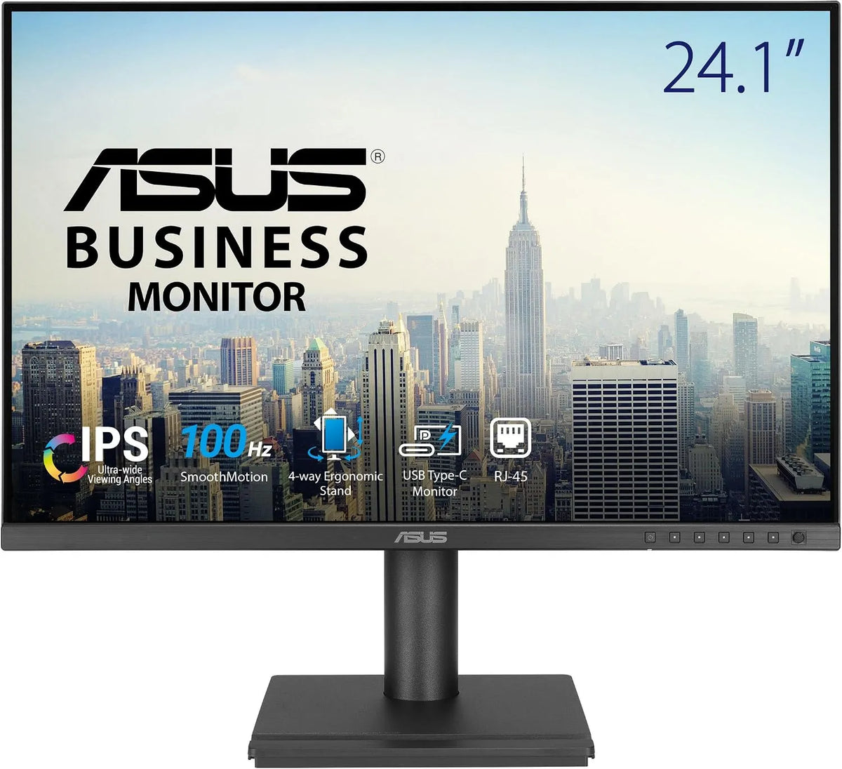 ASUS BE248CFN IPS100Hz Monitor, 24, 1 Zoll, IPS-Panel, USB, 1 Zoll WUxGA IPS100Hz USB-C Docking Monitor