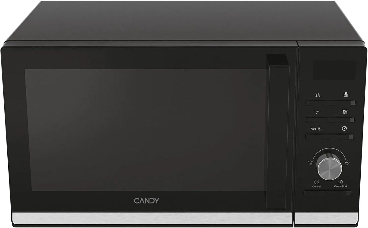 Candy CMGA25TNDB Mikrowelle, 25 L, Grill, Mikrowellenofen, Schwarz, Modell: CMGA25TNDB, 900 Watt, 25 Liter