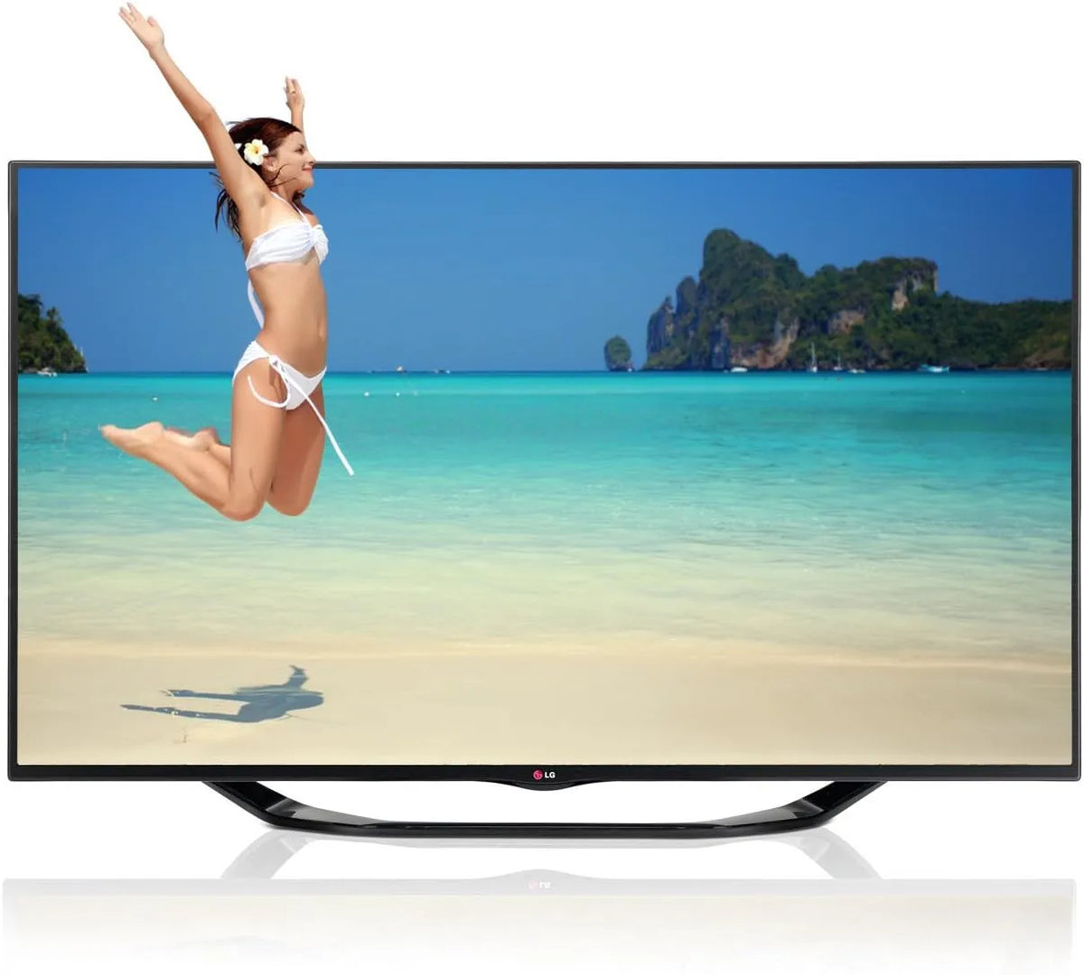 LG 60LA7408 Smart TV, 60 Zoll, 800 Hz, Fernseher, WLAN, 3D-Optik, Full HD, Schwarz, DVB-T, 152 cm, 3D Camcorder, EEK A+, Cinema 3D, 800Hz MCI
